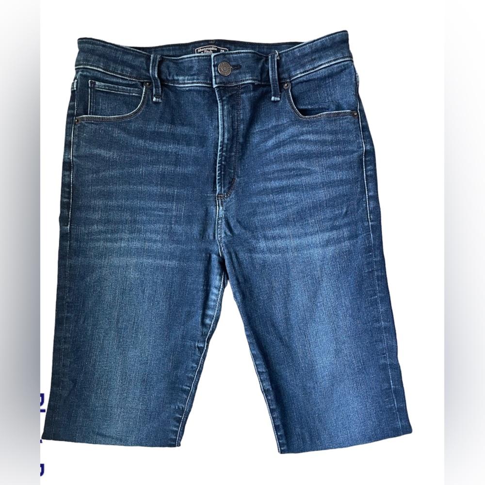 Abercrombie & Fitch High Rise Super Skinny Ankle Jean- Size 8/ Waist 29 - Picture 2 of 5